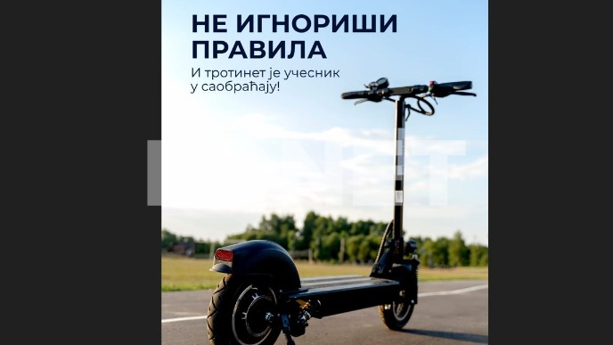 Oprez s trotinetom